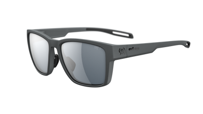 evil eye flare Sportbrille – dark grey matt – LST® active silver M – Seitenansicht