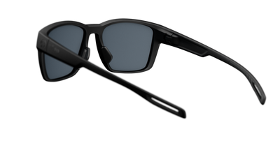 evil eye flare Sportbrille – black matt – LST® grey silver M – Rückansicht