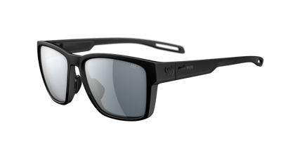 evil eye flare Sportbrille – black matt – LST® grey silver M – Seitenansicht