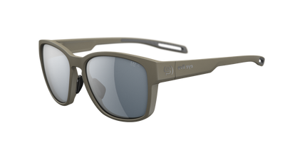 evil eye mira Sportbrille – stone grey matt – LST® grey silver M – Seitenansicht