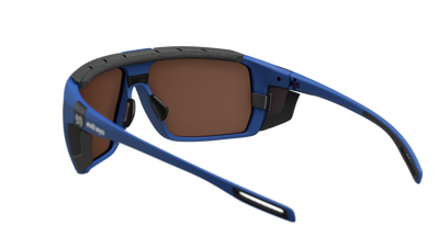 evil eye stormline pro Sportbrille – ultra blue matt – LST® active blue M – Rückansicht