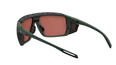 evil eye stormline pro Sportbrille – dark green matt – LST® active silver M – Rückansicht