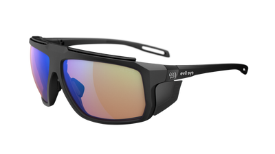 evil eye stormline pro Sportbrille – black matt – LST® VARiO blue-green M – Seitenansicht