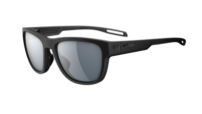 evil eye reef Sportbrille – black matt – LST® grey silver M – Seitenansicht