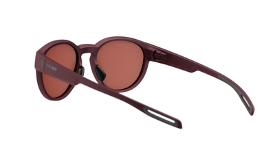 evil eye terra Sportbrille – dark red matt – LST® active silver M – Rückansicht