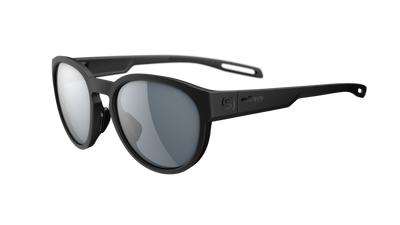 evil eye terra Sportbrille – black matt – LST® grey silver M – Seitenansicht
