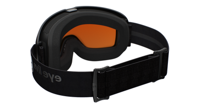 evil eye peaksight Skibrille – black matt – LST® active silver M light – Rückansicht