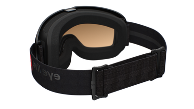 evil eye peaksight cl Skibrille – black matt – LST® active red M light – Rückansicht