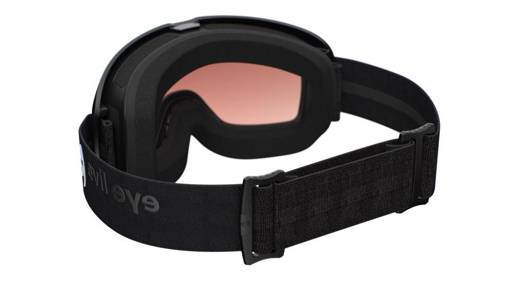 evil eye peaksight cl Skibrille – black matt – LST® active silver M light – Rückansicht