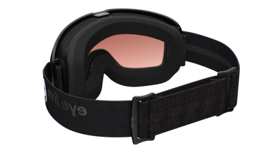 evil eye peaksight cl Skibrille – black matt – LST® active silver M light – Rückansicht