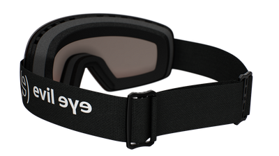evil eye peaklite Skibrille – black matt – LST® active blue M – Rückansicht