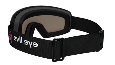 evil eye peaklite Skibrille – black matt – LST® active red M – Rückansicht