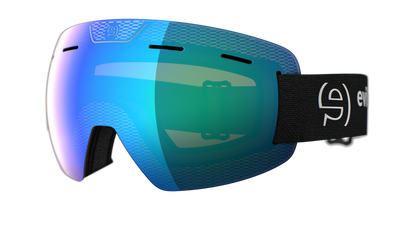 evil eye peaklite Skibrille – black matt – LST® bright VARiO blue M – Seitenansicht