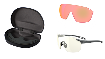 evil eye vistair-x package Sportbrillen-Set – dark grey matt – e-sport – Seitenansicht